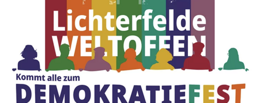 Bild zur Veranstaltung Keynote-Rede auf dem Demokratiefest Lichterfelde