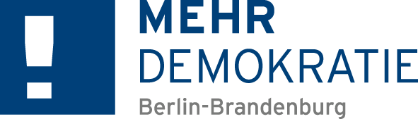Logo Mehr Demokratie Landesverband Berlin/Brandenburg
